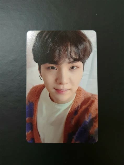 BTS SUGA Yoongi BE Deluxe Photocard Pc Hobbies Toys Memorabilia