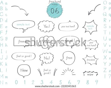 Cute Line Drawing Illustration Set Stock Vector (Royalty Free ...