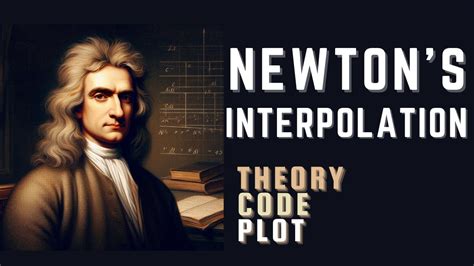 Newton S Interpolation With Divided Differences Table Youtube