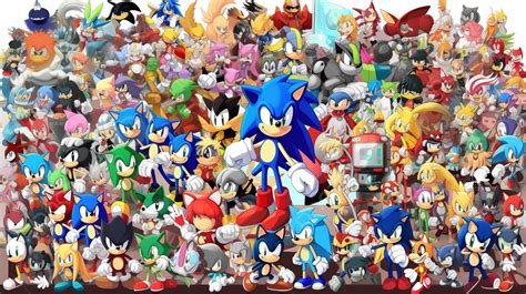 All Sonic Characters Ever Made