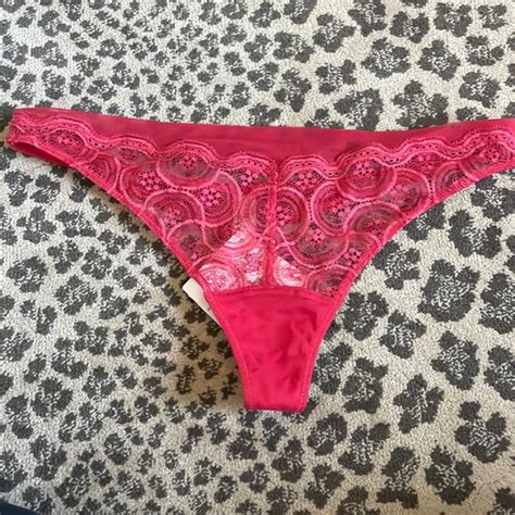 La Perla Intimates And Sleepwear La Perla Red Thong Panties Large