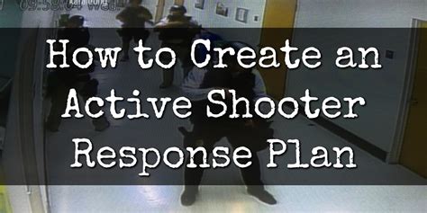 Crafting An Effective Active Shooter Response Plan Fbi John