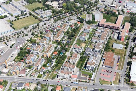 Floridsdorf Vienna From Above Stadt Wien