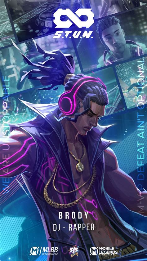 Brody S T U N Wallpaper Mobile Legends Mobile Legend Wallpaper