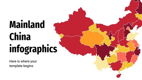 Map Of Mainland China Infographics Google Slides And PPT