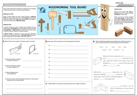 Wood And Woodworking Teaching Resources Worksheets Library