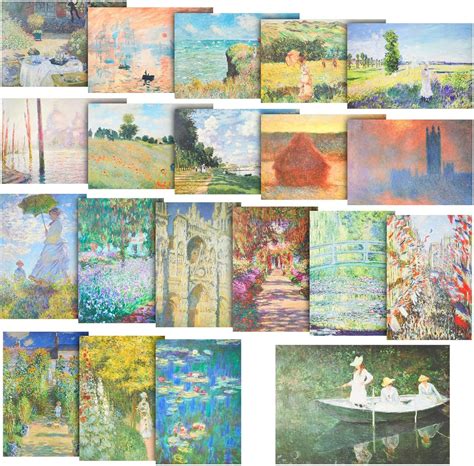 13''x19'' Posters - 20 Monet Designs : Amazon.ca: Home