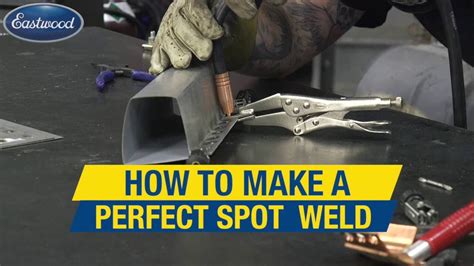 How To Get A Perfect Rosette Or Spot Weld Spot Weld Kit Eastwood Youtube