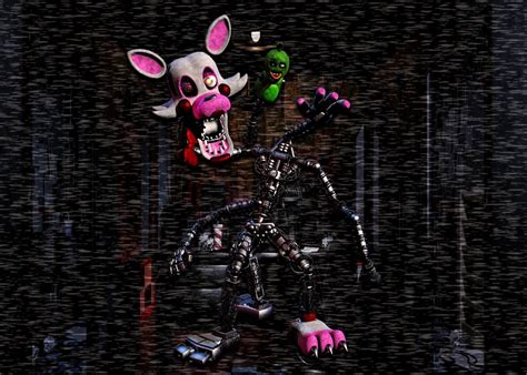 Classic Mangle Model Edit By Urheeie On Deviantart