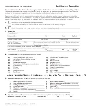 Fillable Online Iowa Sales Tax Exemption Certificate Fax