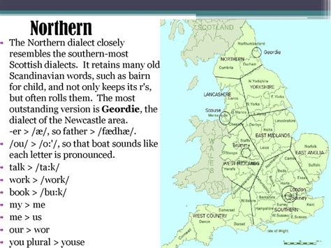 The Dialects Of English Online Presentation