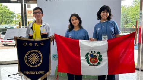 Orgullo Peruano Escolares Ganan Medalla De Oro En Olimpiada Mundial