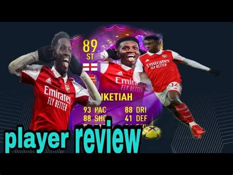 FIFA 23 PLAYER REVIEW DE NKETIAH DE 89 FUTURAS ESTRELLAS VALE LA PENA