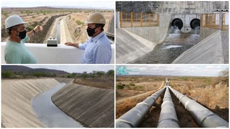 Canal Acau Ara Agi Chega Gua Na Maior Obra De Infraestrutura