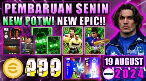 PEMBARUAN SENIN 19 AGUSTUS NEW EPIC MALDININ CECH KOIN GRATIS NEW