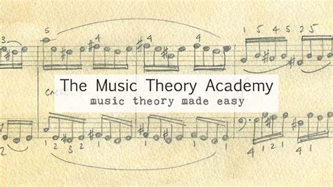 Music Theory Academy Free Music Theory Lessons