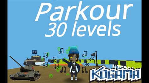 Jugando Parkour 30 Lvls Kogama YouTube