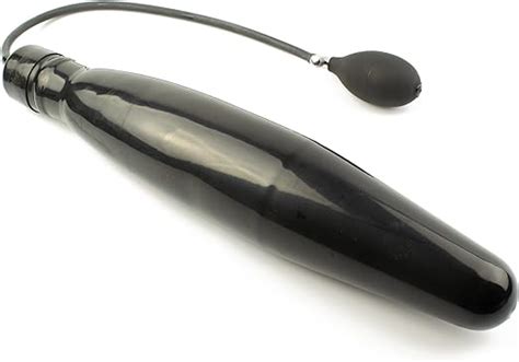 Rubberfashion Plug anal en latex gonflable extrêmement grand Butt Plug anal gonflable XXXXL