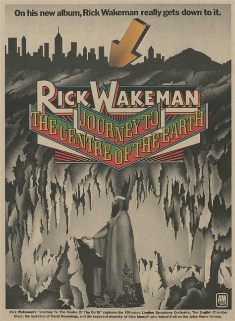 DAVID'S ROCK SCRAPBOOK: RICK WAKEMAN - (JOURNEY TO THE CENTRE OF THE EARTH)