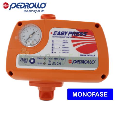 EASYPRESS RED Electronic Pressure Regulator With Pressure Gauge