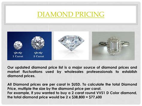 PPT - Diamond Price Chart PowerPoint Presentation, free download - ID