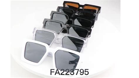 High End Luxury Fashion Custom Logo Men Polarized Designer Thick Frame