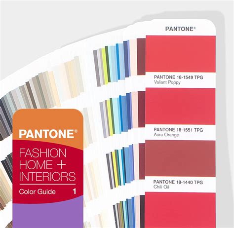 Color Guide Fra Pantone Fashion Home Interiors FHI