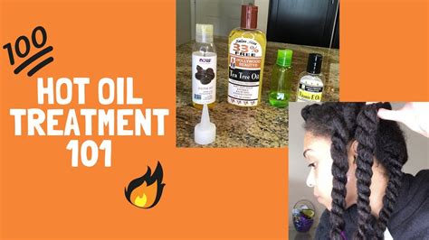 Diy Hot Oil Treatment [natural Hair] Youtube