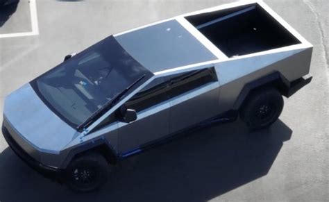 New Version Of Tesla Cybertruck Spotted By Drone On Test Track [video] • Iphone In Canada Blog