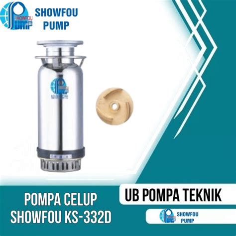 Jual Pompa Celup Showfou KS 332D Pompa Celup Showfou Tambak Udang 3Hp