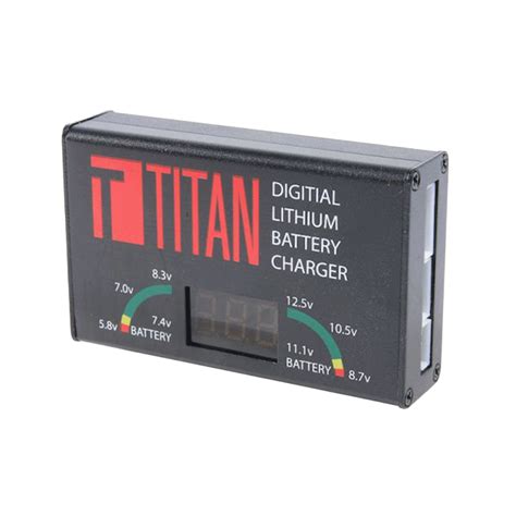 Titan Airsoft Lipo Battery Balance Charger With Digital Display