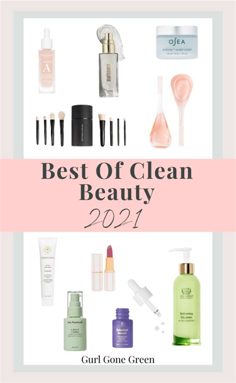 Best Of Clean Beauty 2021 Gurl Gone Green