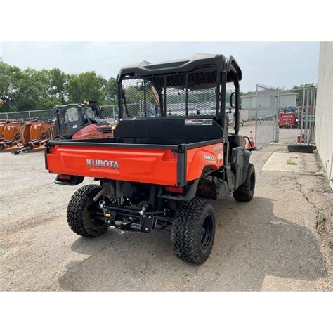 Kubota Rtv Xg Cc Gasoline Sidekick Utility Vehicle Used