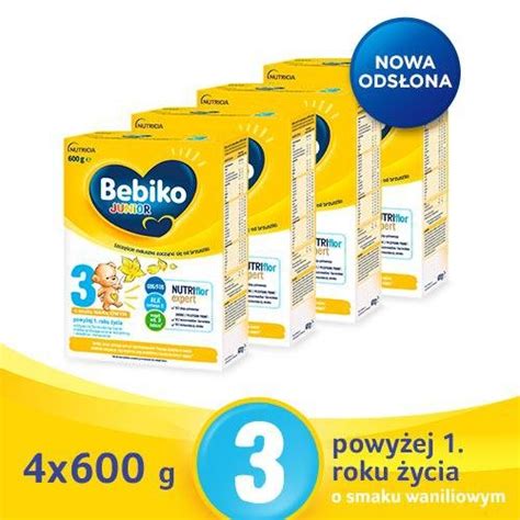 Bebiko Junior 3 NUTRIflor Expert na bazie mleka dla dzieci powyżej 1