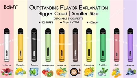 Hottest Balmy Disposable E Cig Vs Newest Balmy Disposable Oem Odm