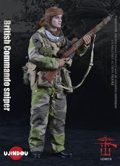 WWII British Commando Sniper 1944 - Ujindou 1/6 Scale Figure