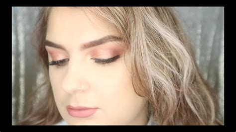 Rose Gold Cut Crease Aboutdea Youtube