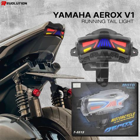 Yamaha AEROX V1 Running Tail Light LED Signal Light Lazada PH