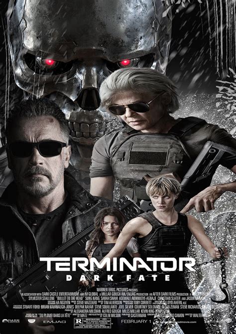 Terminator Dark Fate Poster by Zeeshan Iqbal on Dribbble