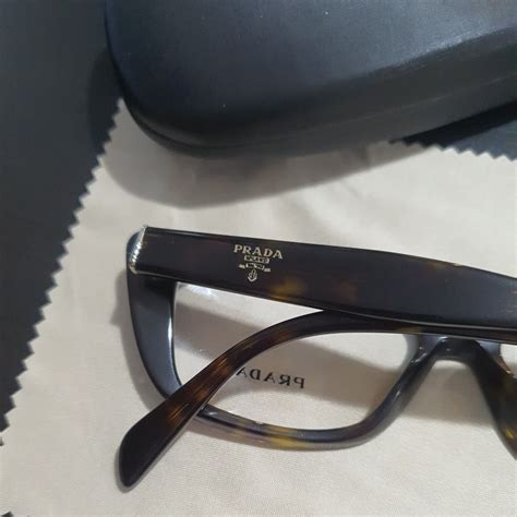 PRADA VPR 15V 2AU 1O1 Havana Eyeglasses FRAMES Glasses Brille Size 51mm