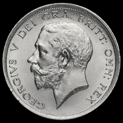 George V Silver Half Crown Scarce