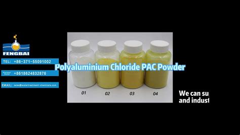 Poly Aluminium Chloride Pac Powder In Fengbai Youtube