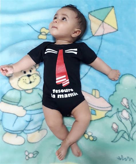 Body do Tesouro da Mamãe Personalizado Nome Elo7