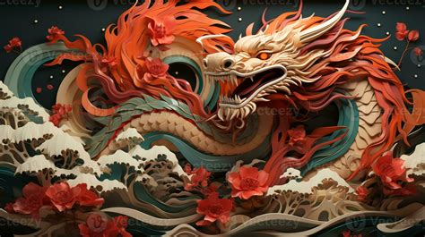 Dragon zodiac photo illustration 30196291 Stock Photo at Vecteezy