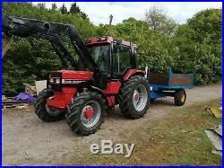 Case International Xl With Loader Agricultural Farm Tractor