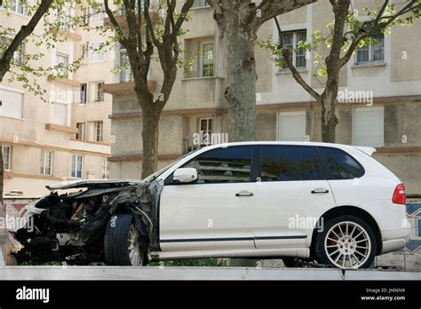 Accident Porsche Cayenne Bolougne Billancourt Hauts De Seine 92