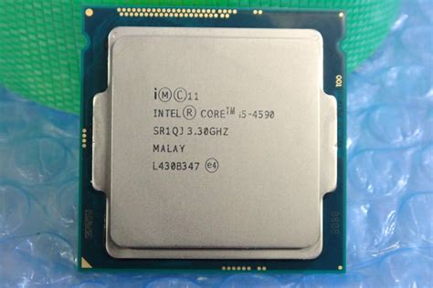 Yahooオークション Ff966 動作確認済み Intel Cpu Core I5 4590 Sr