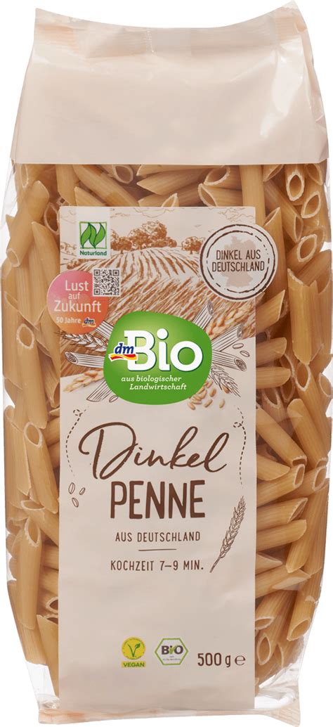 dmBio Nudeln Dinkel Penne 500 g dauerhaft günstig online kaufen dm de