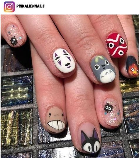 54 Stunning Studio Ghibli Nail Art Designs Artofit