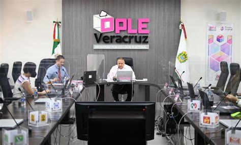 Consejo General Del Ople Veracruz Aprueba El Primer Informe Trimestral Del Avance De La Gestión